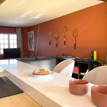 Le Duplex - Parking - Vue Clochers - Tennis Apartmán